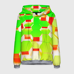 Мужская толстовка Кислотные соты