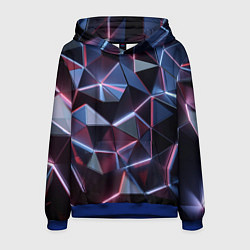 Мужская толстовка Неоновые геометрические плиты
