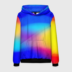 Мужская толстовка Линии геометрии градиент