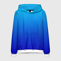 Мужская толстовка Голубой градиент