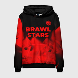 Мужская толстовка Brawl Stars - red gradient посередине