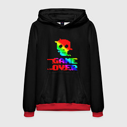 Мужская толстовка Game over gradient