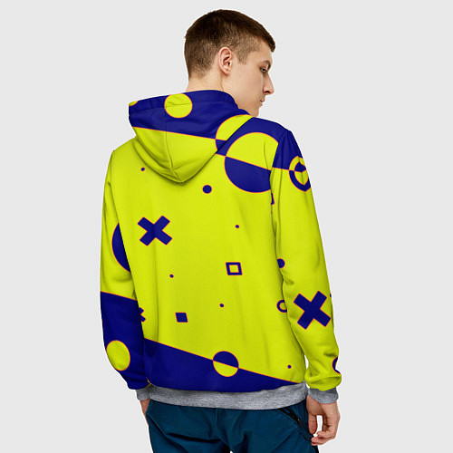 Мужская толстовка Quake game collection / 3D-Меланж – фото 4