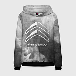 Мужская толстовка Citroen - grey gradient