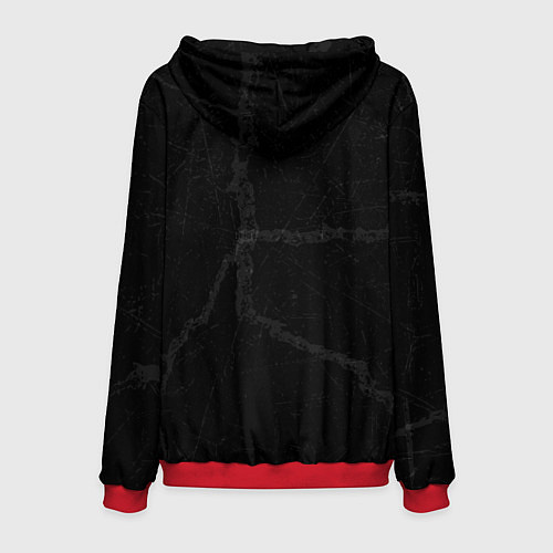 Мужская толстовка The prodigy remix / 3D-Красный – фото 2