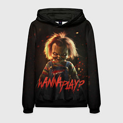 Мужская толстовка Chucky wanna play?