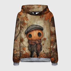 Мужская толстовка Юный тыквенный Джек