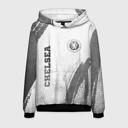 Мужская толстовка Chelsea - white gradient вертикально