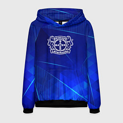 Мужская толстовка Bayer 04 blue poly