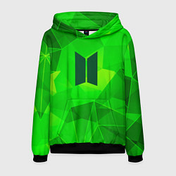 Мужская толстовка BTS green poly