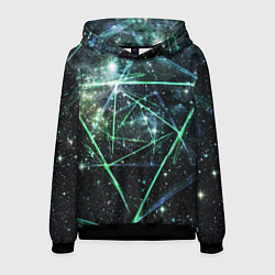 Мужская толстовка Космические линии звезды
