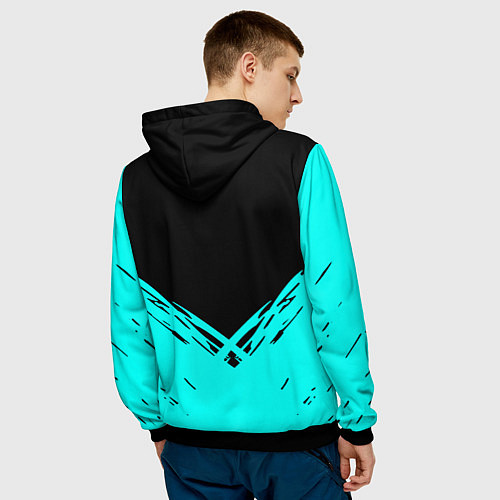 Мужская толстовка ArcheAge краски / 3D-Черный – фото 4