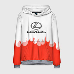 Мужская толстовка Lexus fire