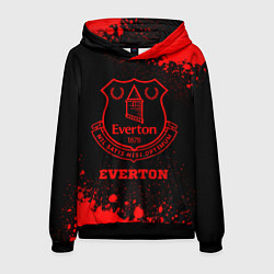 Мужская толстовка Everton - red gradient