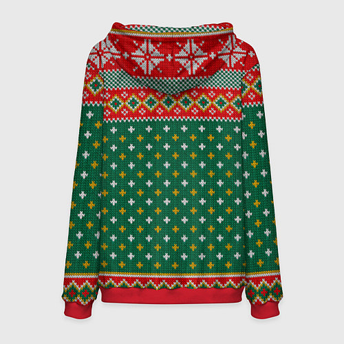 Мужская толстовка 2025 новый год змеи / 3D-Красный – фото 2