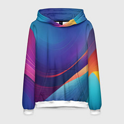 Мужская толстовка Красивый градиент абстракция