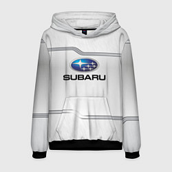 Мужская толстовка Subaru auto steel metal