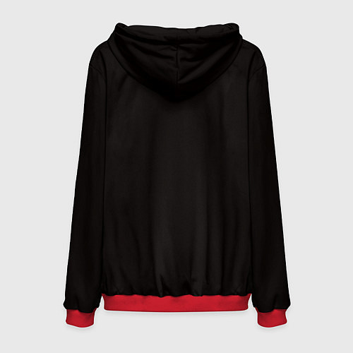 Мужская толстовка Neon BMW / 3D-Красный – фото 2