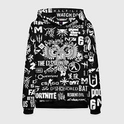 Мужская толстовка Киберсорт Россия герб