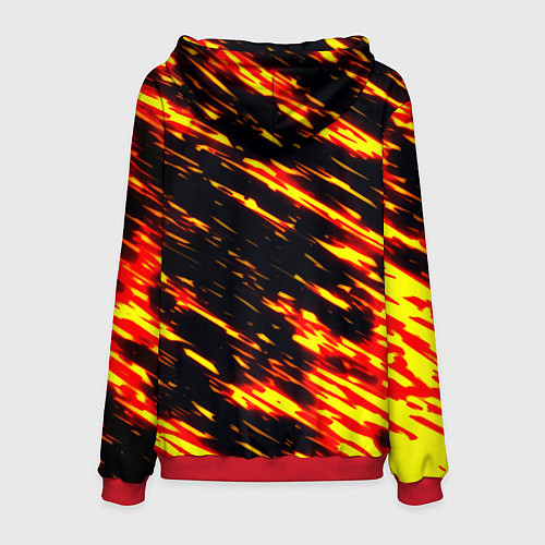 Мужская толстовка Portal огненный стиль / 3D-Красный – фото 2