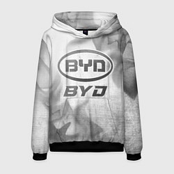 Мужская толстовка BYD - white gradient