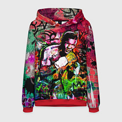 Мужская толстовка Майк Тайсон граффити