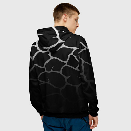 Мужская толстовка DOTA2 земля / 3D-Черный – фото 4