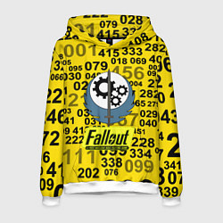 Мужская толстовка Fallout pattern symbol