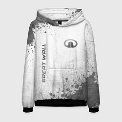 Мужская толстовка Great Wall - white gradient вертикально