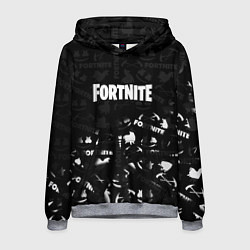 Мужская толстовка Fortnite pattern black