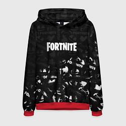 Мужская толстовка Fortnite pattern black