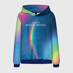 Мужская толстовка Moon music Coldplay