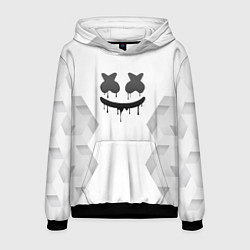 Мужская толстовка Marshmello white poly