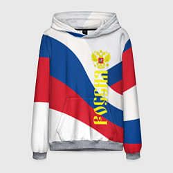 Мужская толстовка Флаг России, паттерн