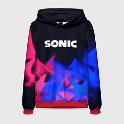 Мужская толстовка Sonic neon flame