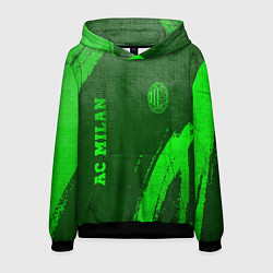 Мужская толстовка AC Milan - green gradient вертикально