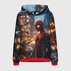 Мужская толстовка Spider-man new year