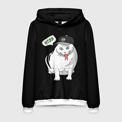 Толстовка-худи мужская Котозмей - Бендер, цвет: 3D-белый