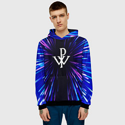 Толстовка-худи мужская Powerwolf neon energy, цвет: 3D-черный — фото 2