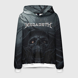 Мужская толстовка Megadeth череп под деревом