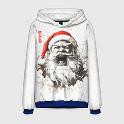 Мужская толстовка Японский Санта - банзай