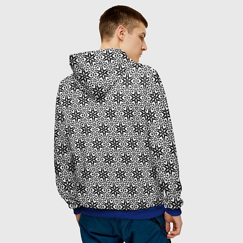 Мужская толстовка Бадьян / 3D-Синий – фото 4