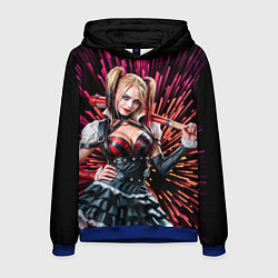 Толстовка-худи мужская Harley Quinn, цвет: 3D-синий