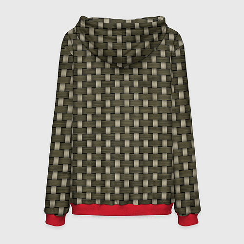 Мужская толстовка Корзинка / 3D-Красный – фото 2