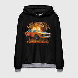 Мужская толстовка Автомобиль Ford Mustang