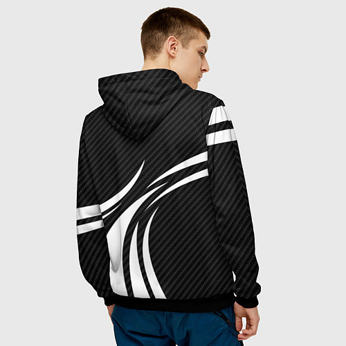 Мужская толстовка Lixiang - carbon black / 3D-Черный – фото 4