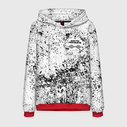 Толстовка-худи мужская Arctic Monkeys - Графический хаос, цвет: 3D-красный