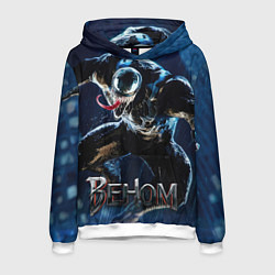 Мужская толстовка Веном в прыжке