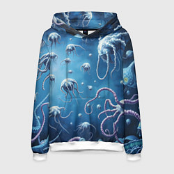 Мужская толстовка Мир фантастических осьминогов