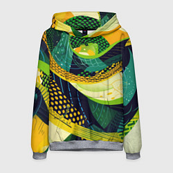 Мужская толстовка Змеиный паттерн